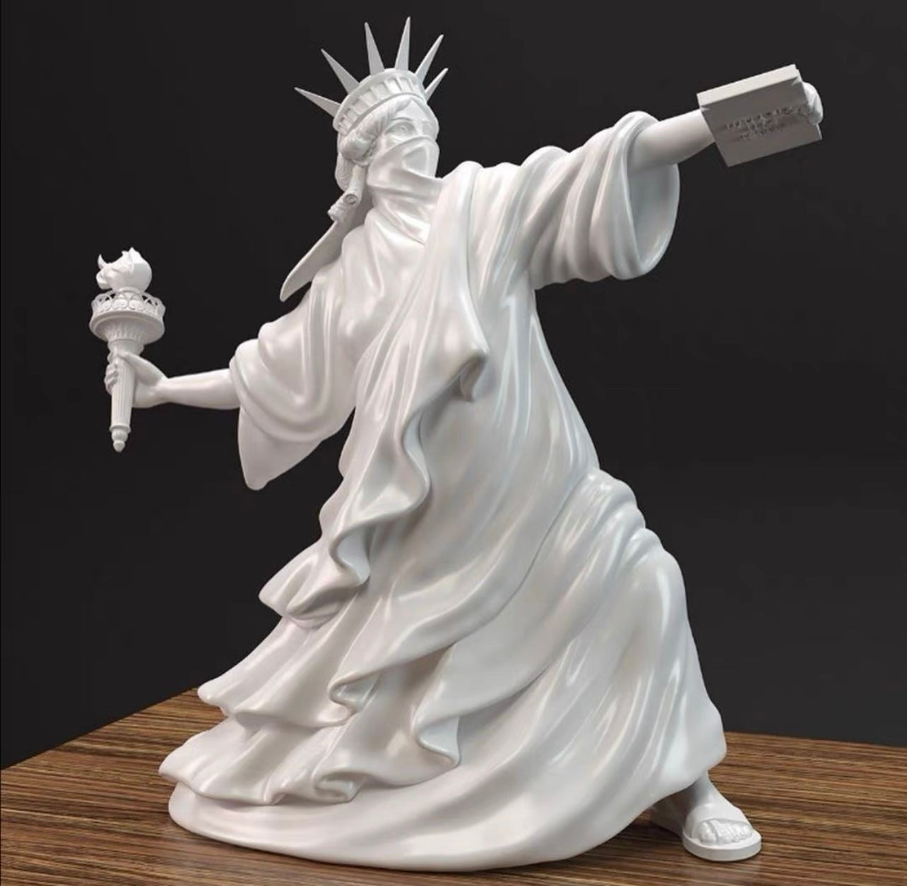 Banksy Statue of Liberty Sculpture 2.6KG